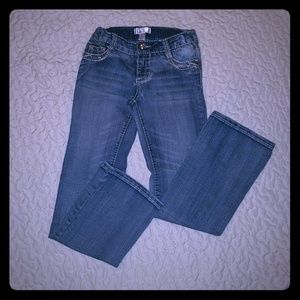 Girls bootcut jeans